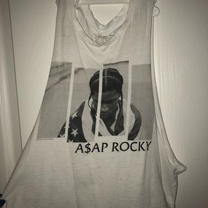 ASAP Rocky Cut and Cropped Muscle Tank
